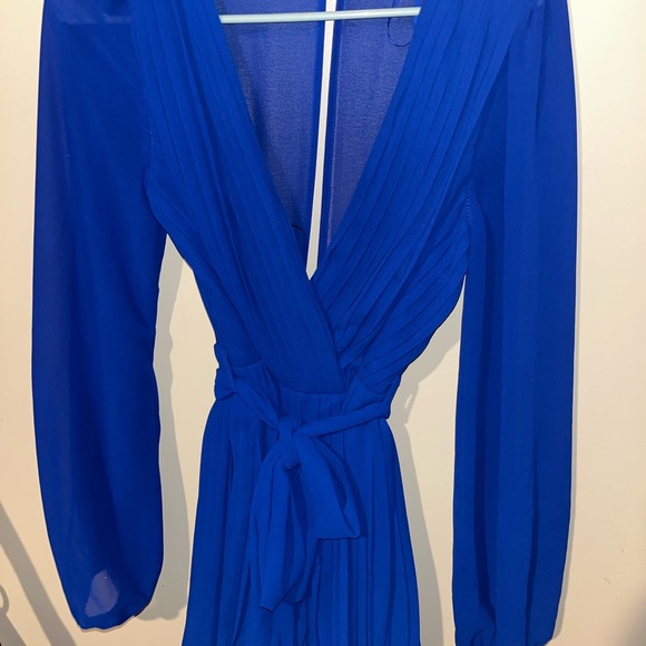 Fashion Nova royal blue romper - Picture 2 of 6